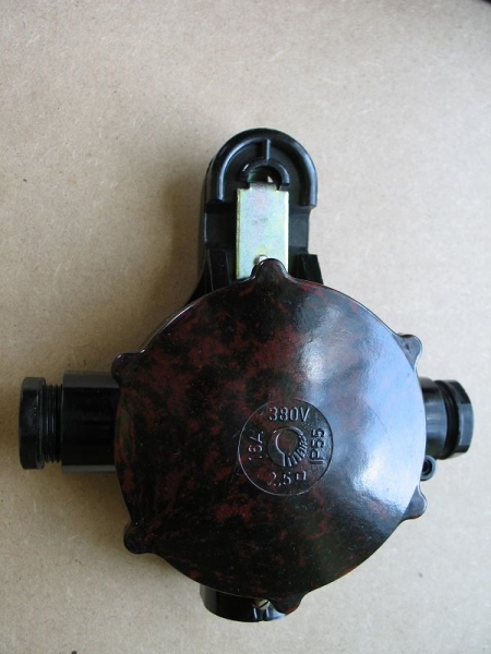 Leuchtendose, Aufhängung für Tiefstrahler, Bakelit, #8