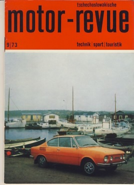 Heft 9/ 1973, Jawa 350, Tatra 613