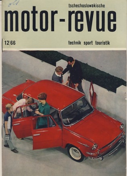 Heft 12/ 1966, Jawa Kanada, Skoda 1000 MB, Tatra 603