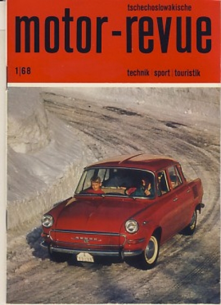 Heft 1/ 1968, Skoda 1000 MB, Tatra AV 8, Jawa 350