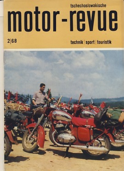 Heft 2/ 1968, Jawa, Tatran, CZ, Skoda 1000 MB