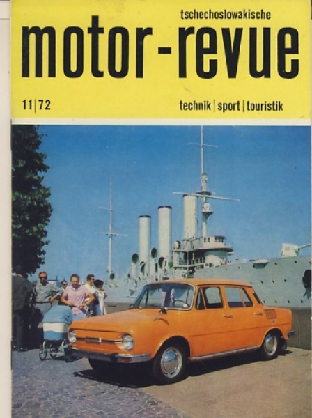 Heft 11/ 1972, Jikov 32 DDSR, PAL, Motocross