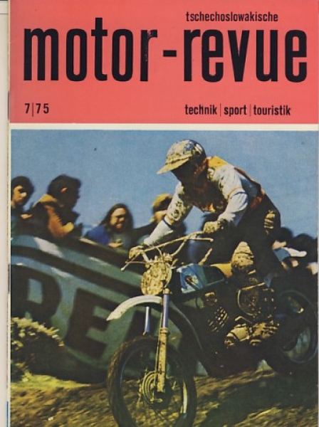 Heft 7/ 1975, Jawa 634 mit Beiwagen, Jawa 75