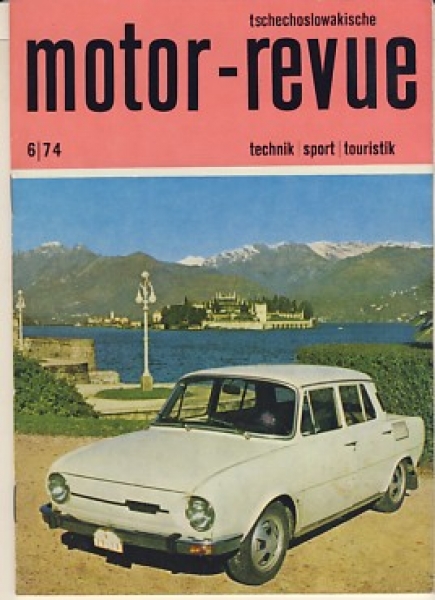 Heft 6/ 1974, Jawa 634, Praga, VW Scirocco, Skoda Coupe, Ford Capri