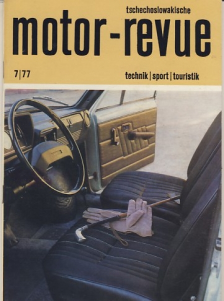 Heft 7/ 1977, Skoda 742, Jawa 350