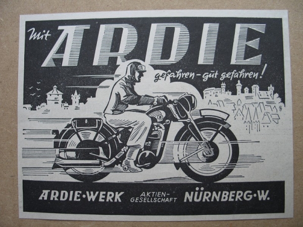 Ardie- Werk Nürnberg, 1939