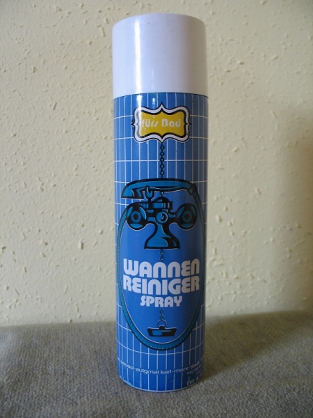 Wannenreiniger- Spray, VEB Aerosol- Automat Karl-Marx-Stadt DDR