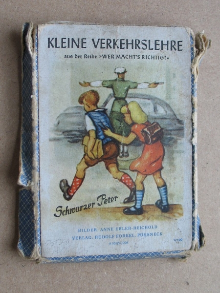 Kleine Verkehrslehre, Quartett DDR 1957, #124