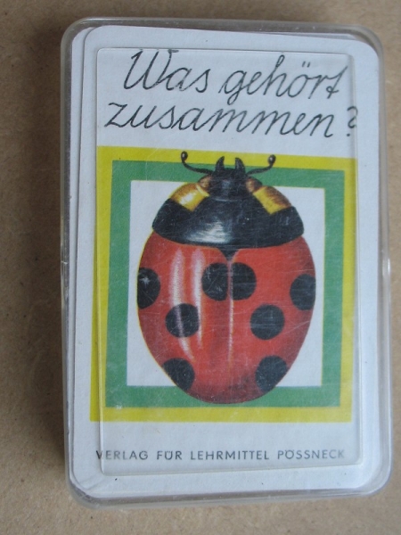 Was gehört zusammen?, Kartenspiel DDR 1974, #93