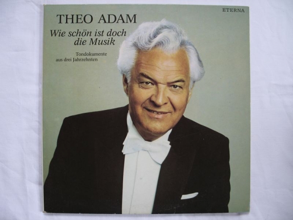 Theo Adam, Wie schön ist doch die Musik, Eterna Doppelalbum, #188