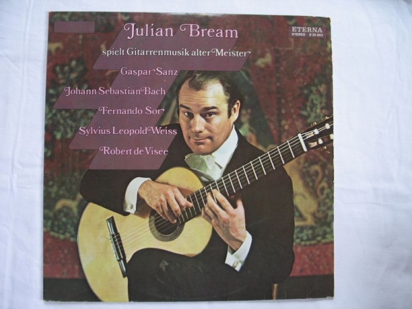 Julian Bream spielt Gitarrenmusik alter Meister, Eterna, 1976, #193
