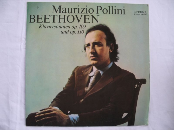 Maurizio Pollini, Beethoven Klaviersonaten op. 109 und 110, Eterna, #205