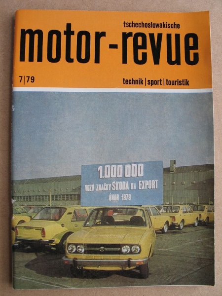 Heft 7/ 1979, Skoda MB 1000, Tatra 613, Zastava