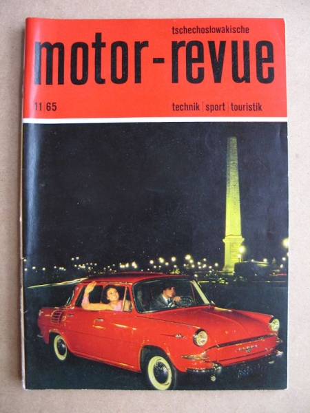 Heft 11/ 1965, Der Skoda MB 1000 im Winter, Barum