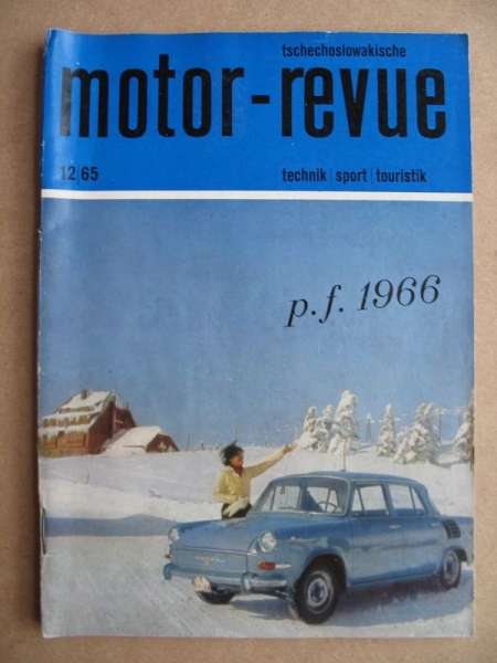 Heft 12/ 1965, Skoda Octavia, Tatra, Jawa, CZ