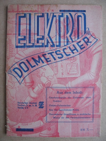 Elektrodolmetscher, 1947