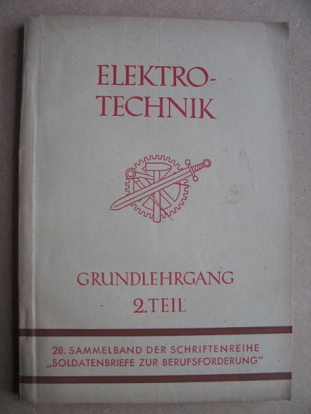 Elektrotechnik Grundlehrgang, 2. Teil, 1942