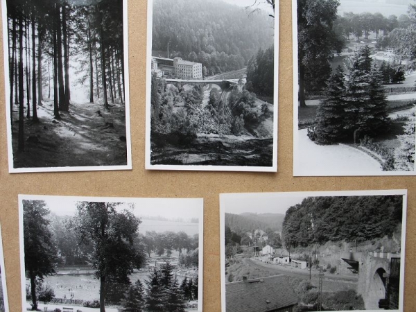 Etwa 90 Fotos, Wolkenstein/ Umgebung, um 1960, Gasthaus Hüttenmühle