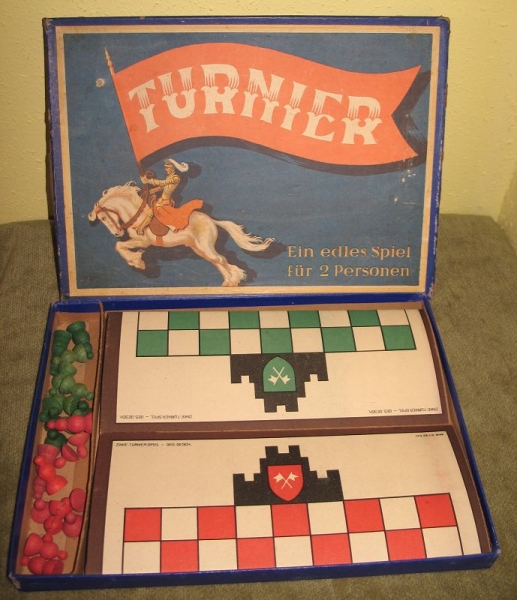Turnier, Ein edles Spiel für 2 Personen, Karl Zinke Chemnitz, 1947