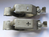 Batterieklemmen, Federklemmen für Ladegerät etc., DDR, unbenutzt, #1