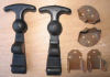 2 Haubenhalter, Haubenverschlüsse Gummi, DDR, Traktor, Famulus, Brockenhexe, LKW ? #3