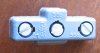 Anschlußstück, Anschlußstecker, Bilux-u. H4-Scheinwerfer, FER, DDR, unbenutzt, #1