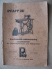 PFAFF Nähmaschine, Anleitung, Nähfüße, Spulenkapseln, Spulen
