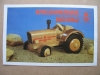 Kartonaufkleber, VERO Spielfahrzeuge aus Holz, Traktor