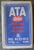 ATA fein, Putz-und Scheuermittel, DDR, VEB Waschmittelwerk Genthin